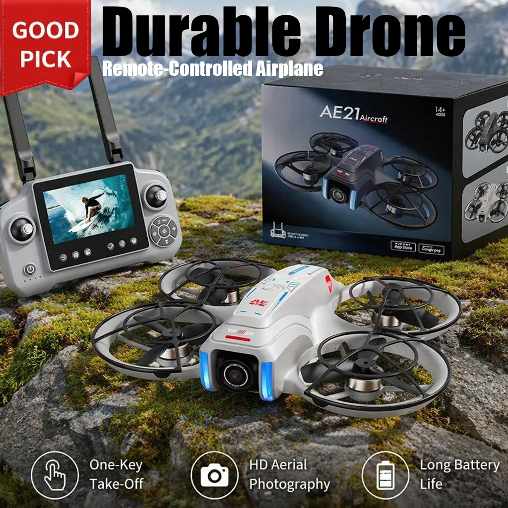 Drone Camera Professional - 2026年新型AE21ドローン 8K HDプロフェッショナル空撮FPV UAV GPS障害物回避リモートコントロールクアッドコプターヘリコプター