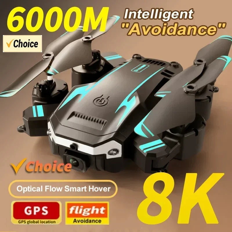 Drone Camera Mount - G6 Pro 8Kデュアルカメラドローン、5G GPS 5KM FPV（360度）