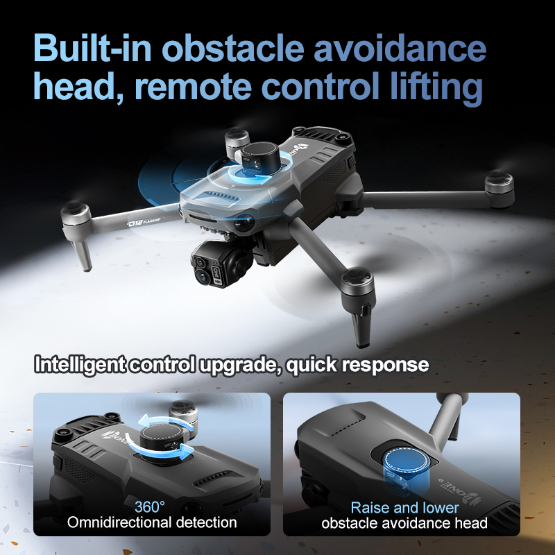 8K 3軸ジンバルブラシレス7.2インチタッチスクリーンFP - Drone Camera Night Vision のレビューと価格