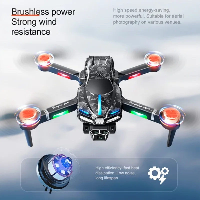新しい V186 プロドローンプロフェッショナルブラシレスモ - Drone Camera Professional のレビューと価格