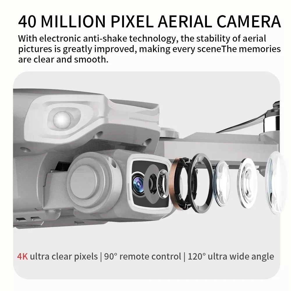折りたたみ式ブラシレスドローンl900プロ,GPS, 4k, - Drone Camera Night Vision のレビューと価格