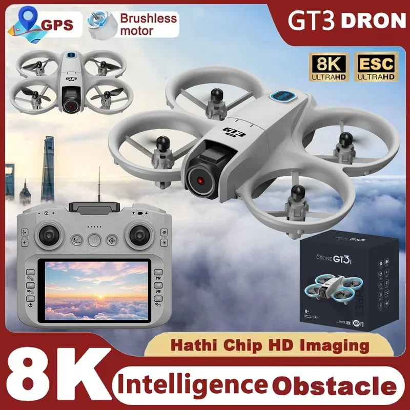GT3ミニ新型ドローンRCクアッドコプター、8Kカメラ搭載H - Drone Camera Mount のレビューと価格