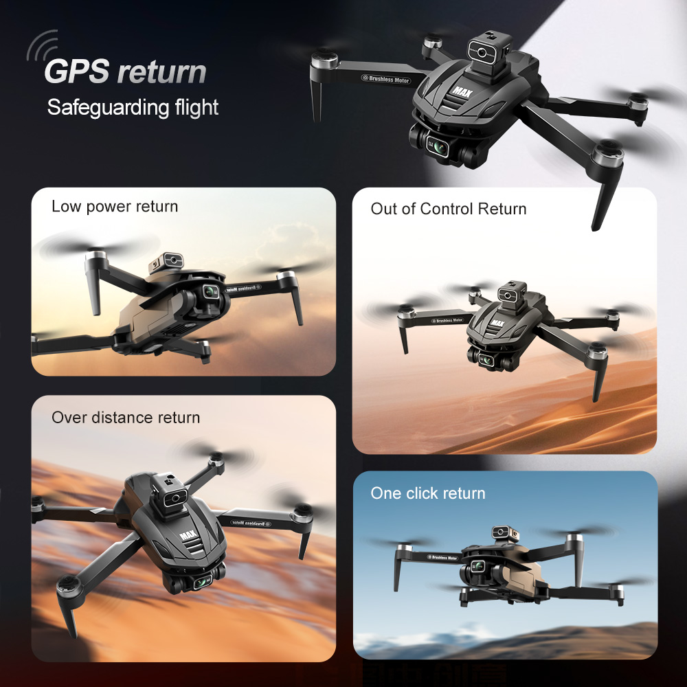V168 PRO Max GPS ドローン 8K プロフェッ - Drone Camera Professional のレビューと価格