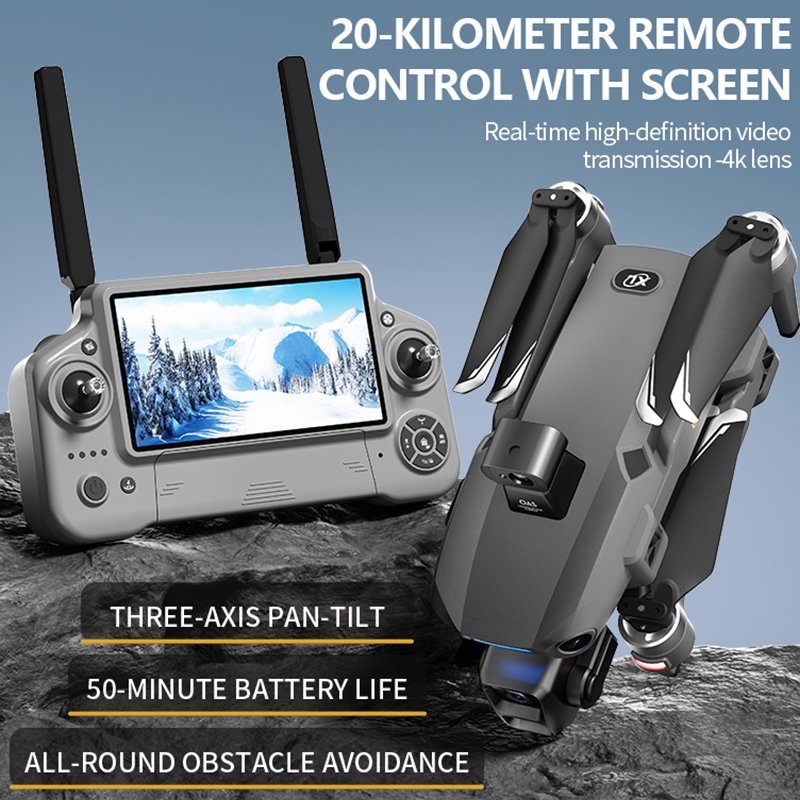 2026年新型8Kデュアルカメラドローン、5.5インチ大型ス - Drone Camera Night Vision のレビューと価格
