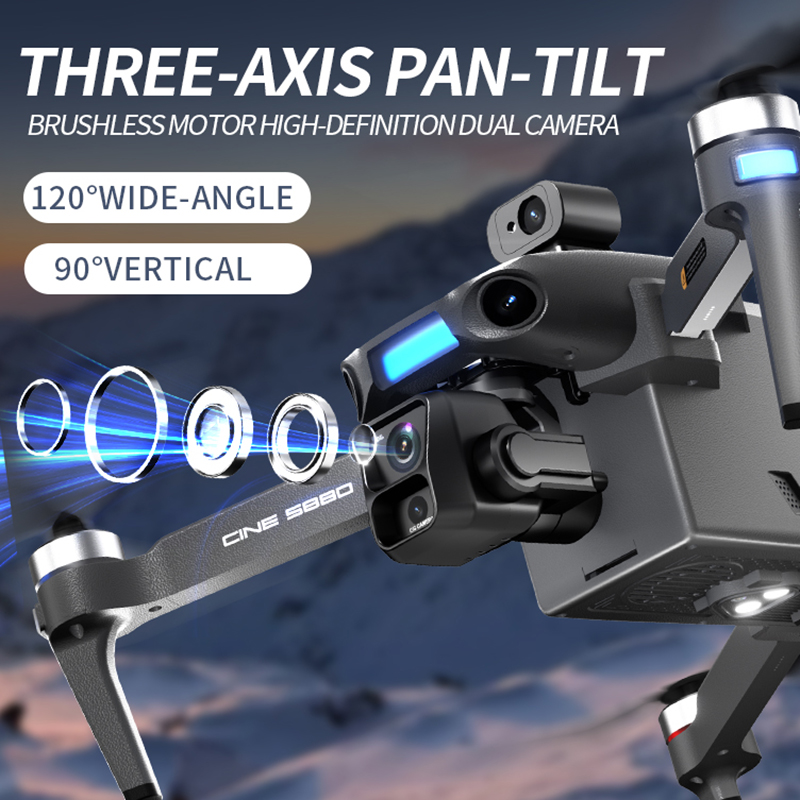 2026年新型8Kデュアルカメラドローン、5.5インチ大型ス - Drone Camera Night Vision のレビューと価格
