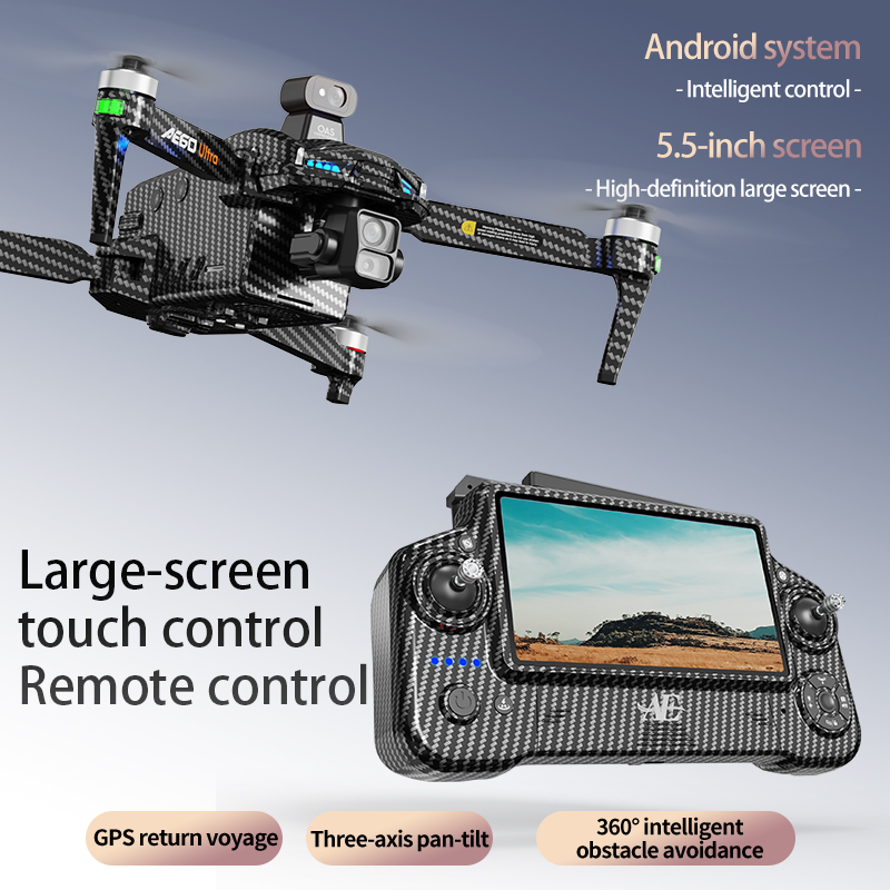 AE60 GPSドローン プロフェッショナル 8Kカメラ 3 - Drone Camera Professional のレビューと価格
