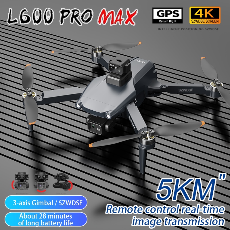 L600 Pro MAX /L600 PRO ドローン 4K - Drone Camera Night Vision のレビューと価格