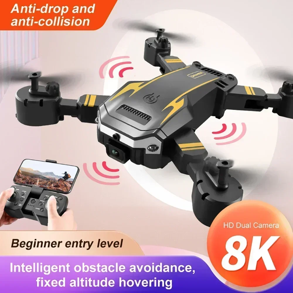 G6 proドローン、8Kデュアルカメラ、5G GPS、折り - Drone Camera Mount のレビューと価格