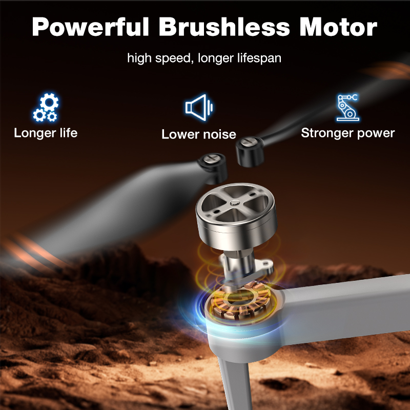 新型ホットL017プロドローン ブラシレス 3Dロール 36 - Drone Camera Mount のレビューと価格