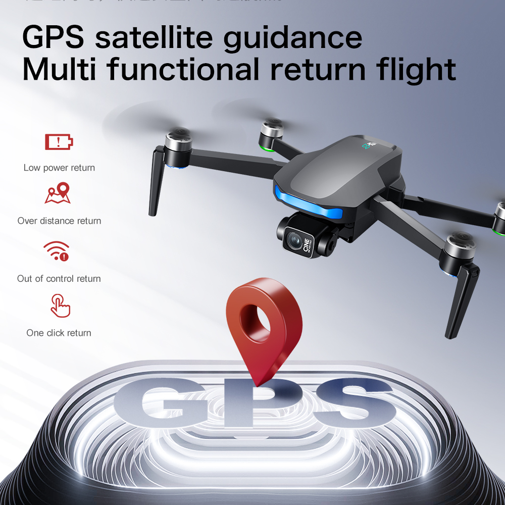 新型S-X1 MAXドローン GPS 8Kプロフェッショナル - Drone Camera Mount のレビューと価格